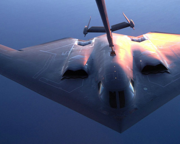 資料圖：美軍B-2轟炸機。