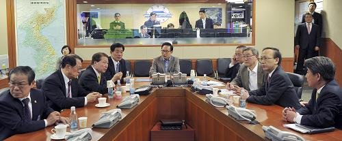 韓國(guó)海軍警戒艇在朝鮮半島西部海域沉沒