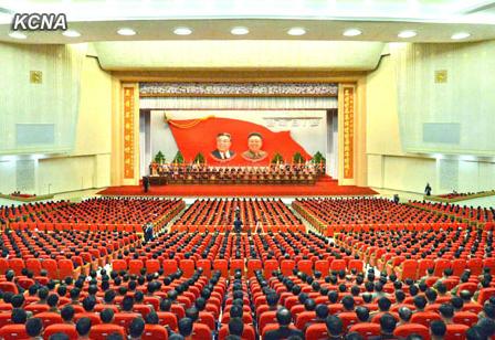 朝鮮舉行中央報(bào)告大會慶祝建軍紀(jì)念日（圖）