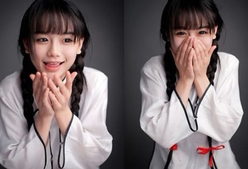 南笙姑娘：南笙在豆瓣網(wǎng)上傳她自己的一系列復(fù)古照片，憑借長(zhǎng)著一張?zhí)鹈赖耐?，民?guó)學(xué)生裝扮，梳著兩條可愛(ài)的辮子，萌到不行的清純形象，成為宅男新一代時(shí)尚女神。