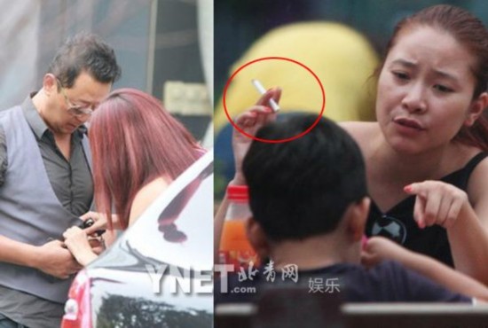 郭濤自曝妻管嚴(yán)，曾在節(jié)目中透露，“重大的事情，還是老婆說了算?！辈⒈硎狙荽矐蛞拮优鷾?zhǔn)。網(wǎng)絡(luò)也爆出李燃狂野的一面，有她當(dāng)兒子面抽煙訓(xùn)斥兒子的照片，同時，李燃紋身的照片也遭瘋傳。全職太太壓力也很大啊。