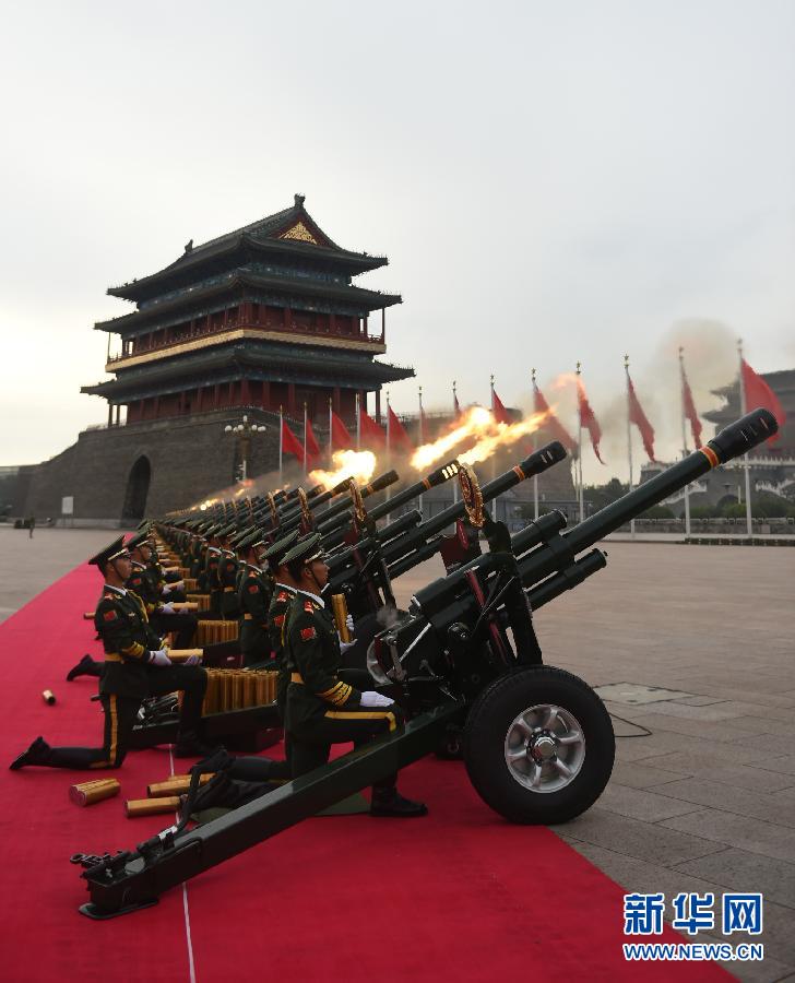 （時政）（3）紀(jì)念中國人民抗日戰(zhàn)爭暨世界反法西斯戰(zhàn)爭勝利70周年大會專項演練順利舉行
